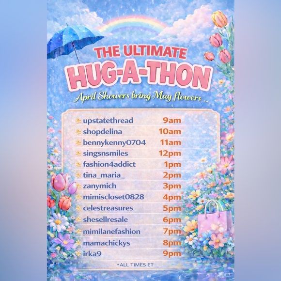 04/19 The Ultimate Hug-A-Thon | $5 Starts - Picture 2 of 2